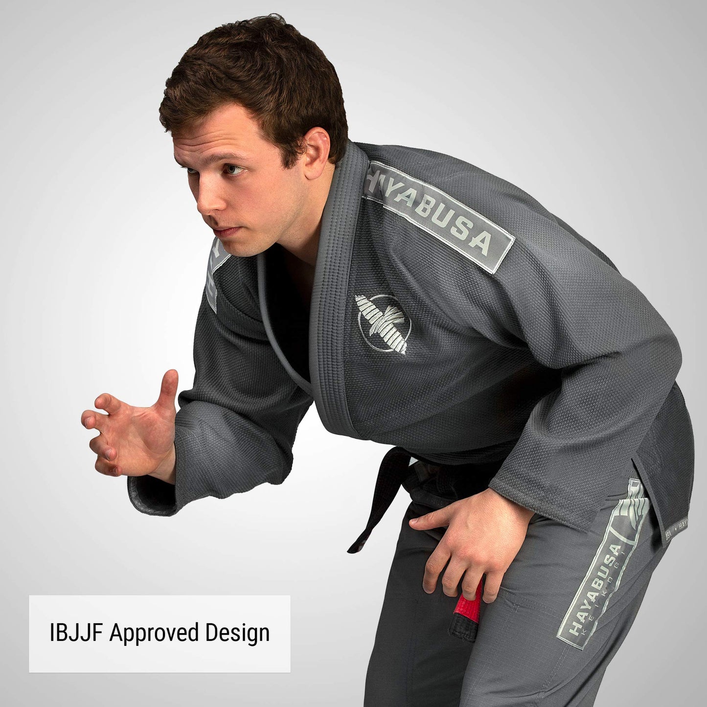 Hayabusa Lightweight Jiu Jitsu Gi - Grey