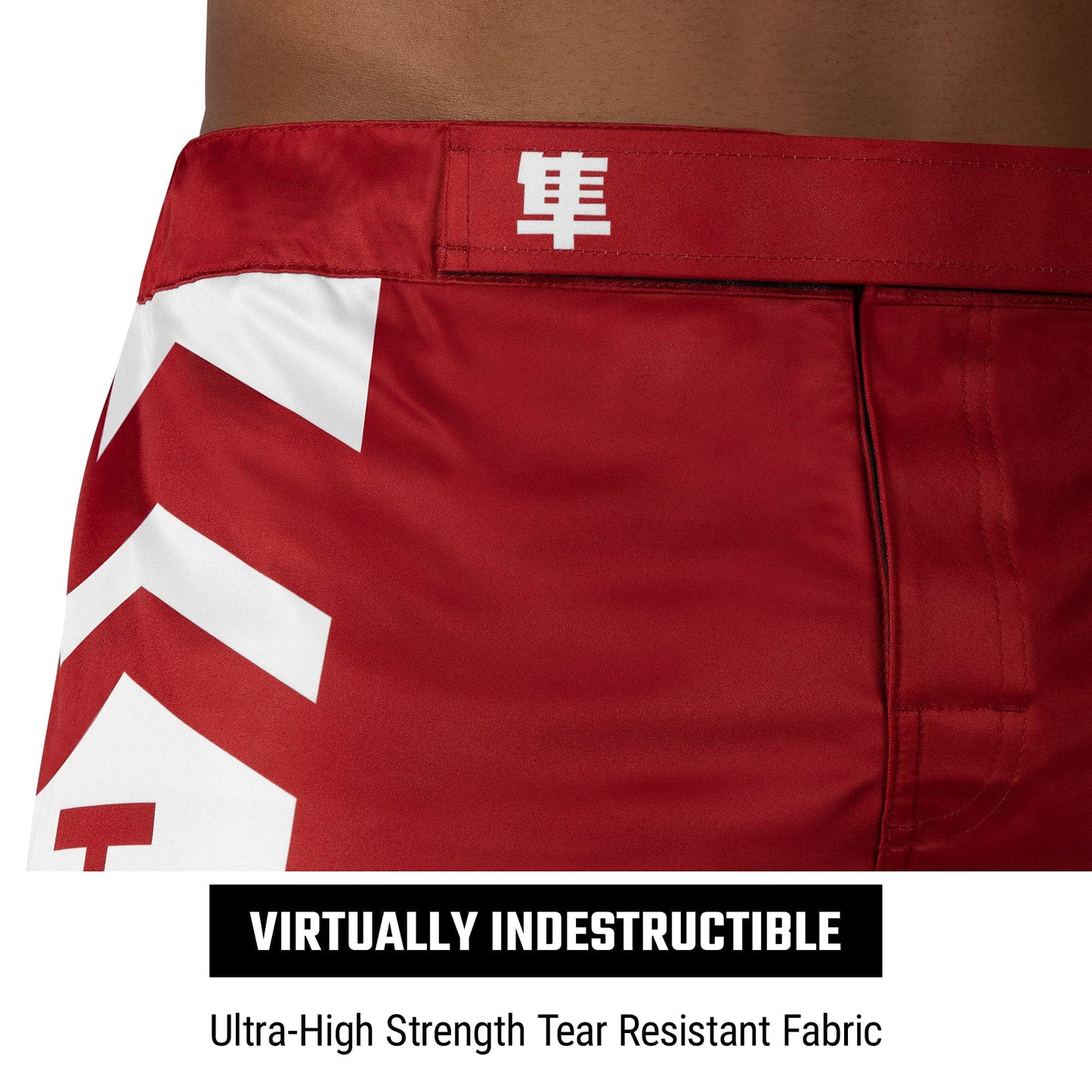 Hayabusa Men's Icon Fight Shorts - Red