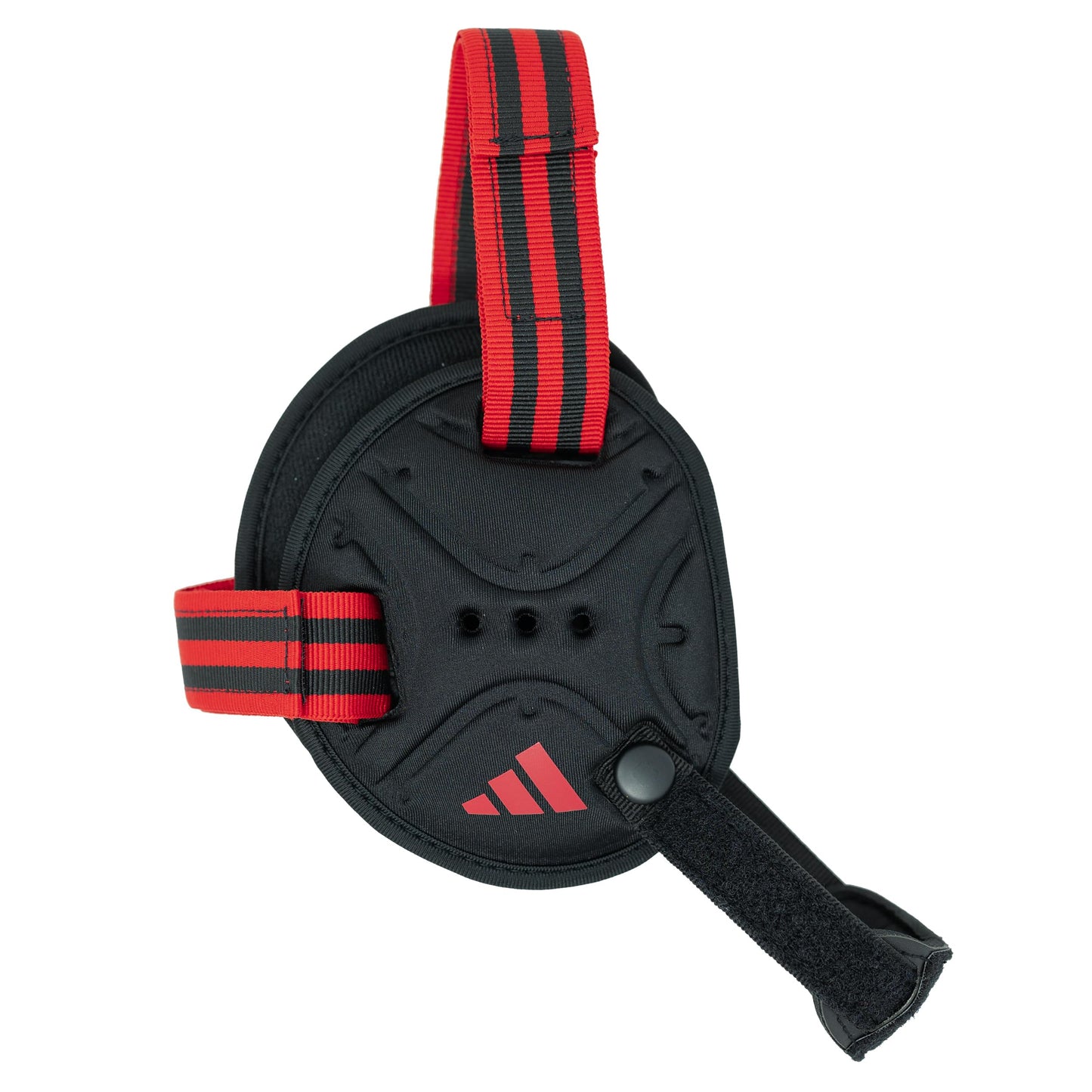 adidas Youth Wizard Wrestling Ear Guard - Black/Red