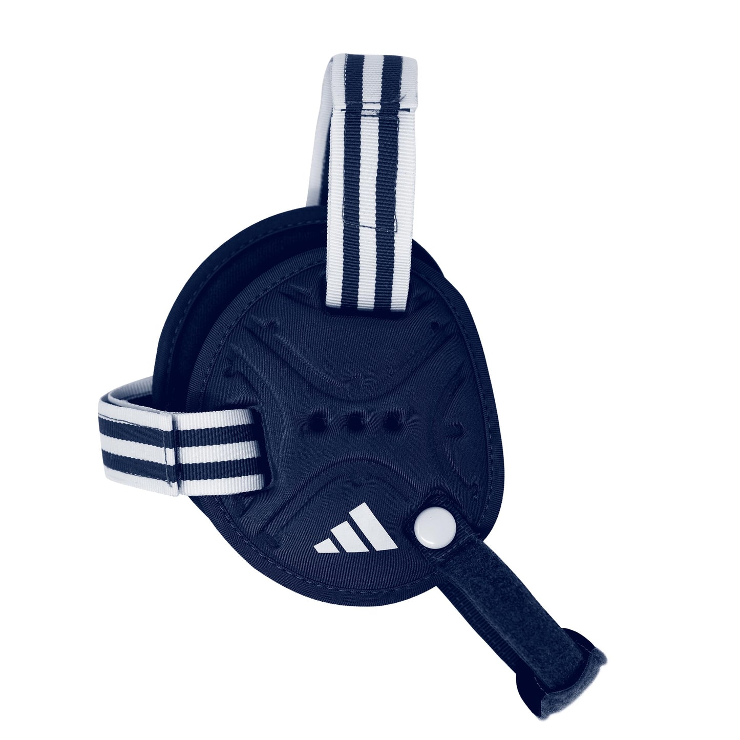 adidas Youth Wizard Wrestling Ear Guard, Navy/White