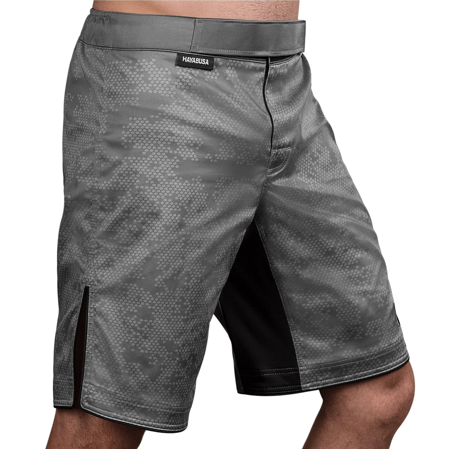 Hayabusa Hexagon BJJ Shorts - Grey