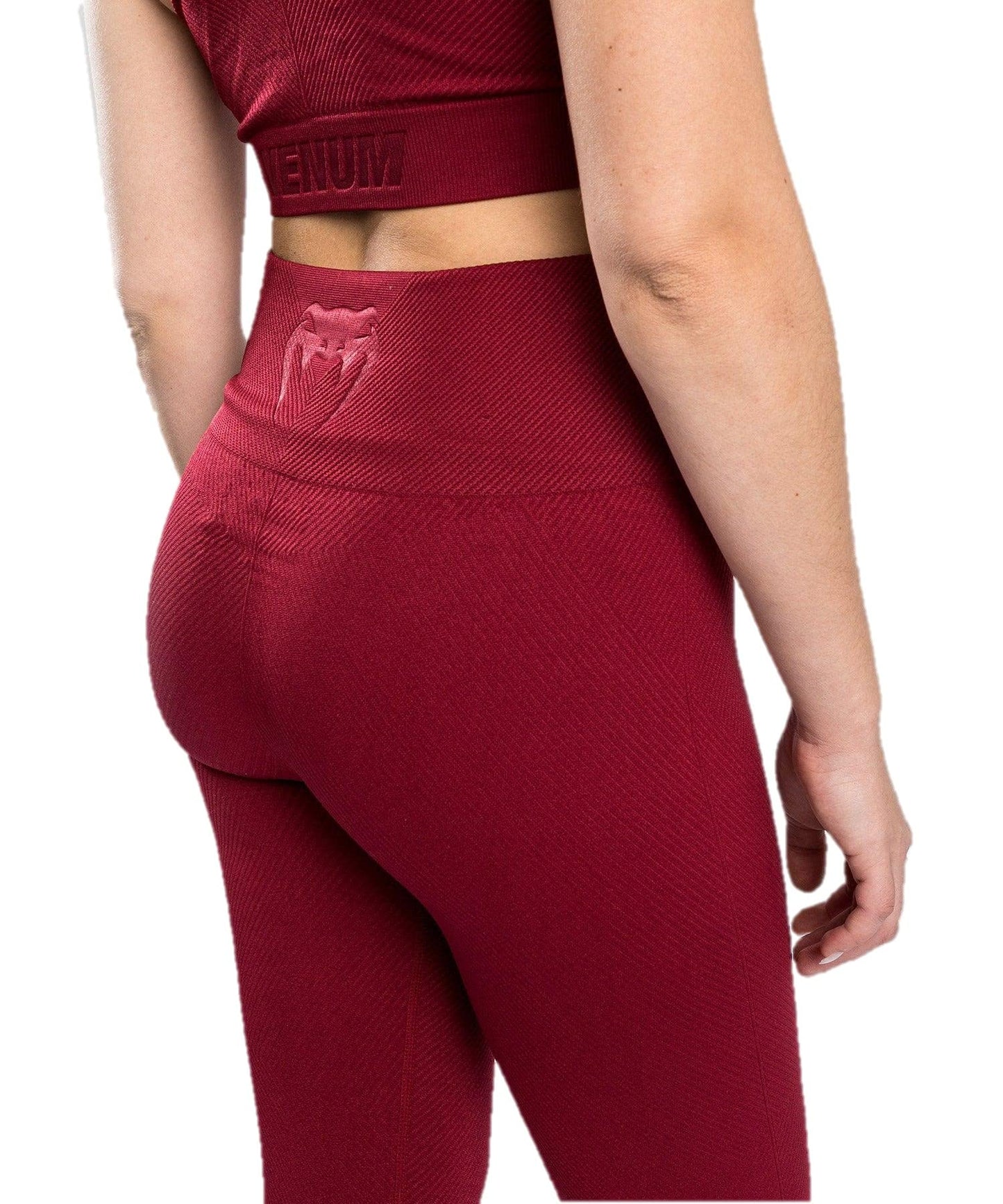 Venum Women's Standard Sparring Seamless 7/8 Leggings - Burgundy