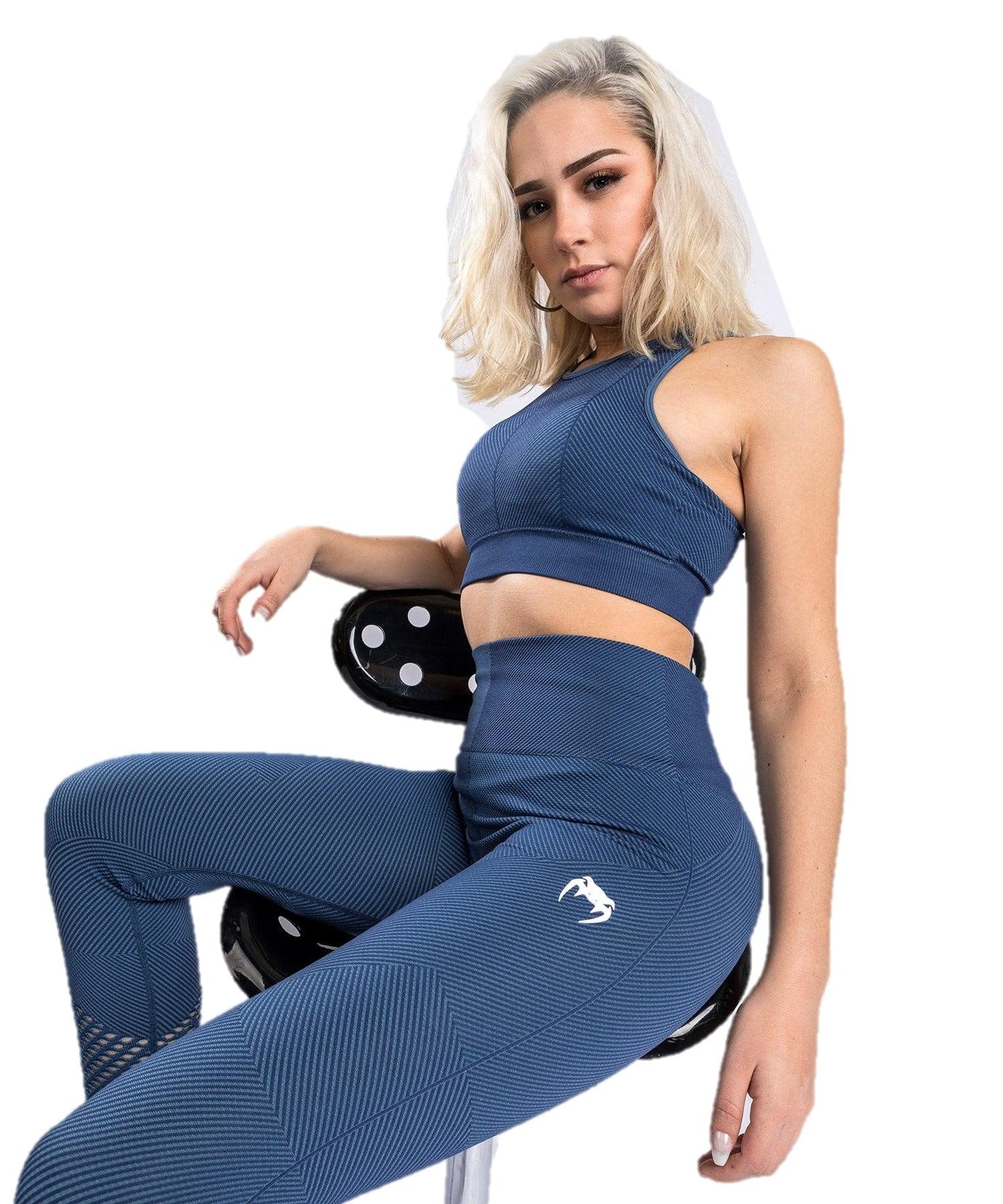 Venum Women's Standard Sparring Seamless 7/8 Leggings - Navy Blue