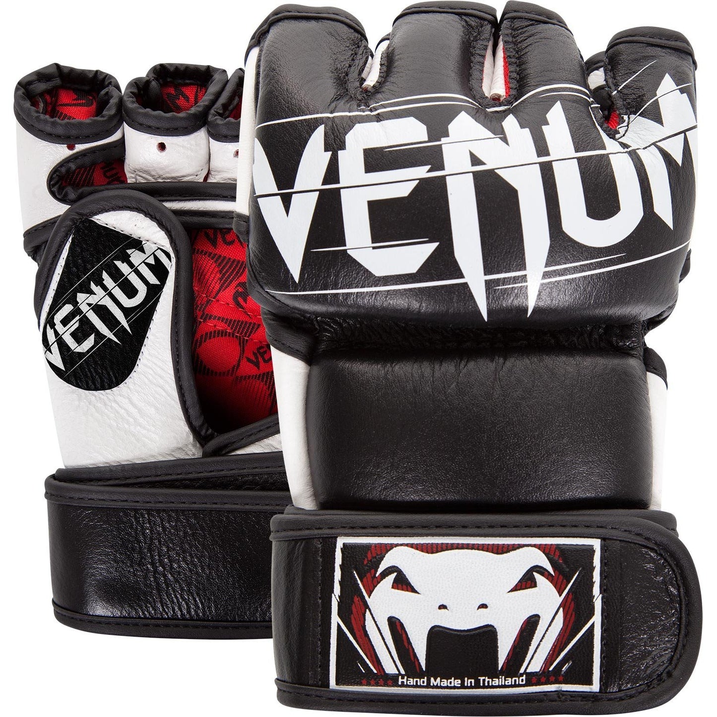 Venum Undisputed 2.0 MMA Gloves Nappa Leather-Black - L/XL