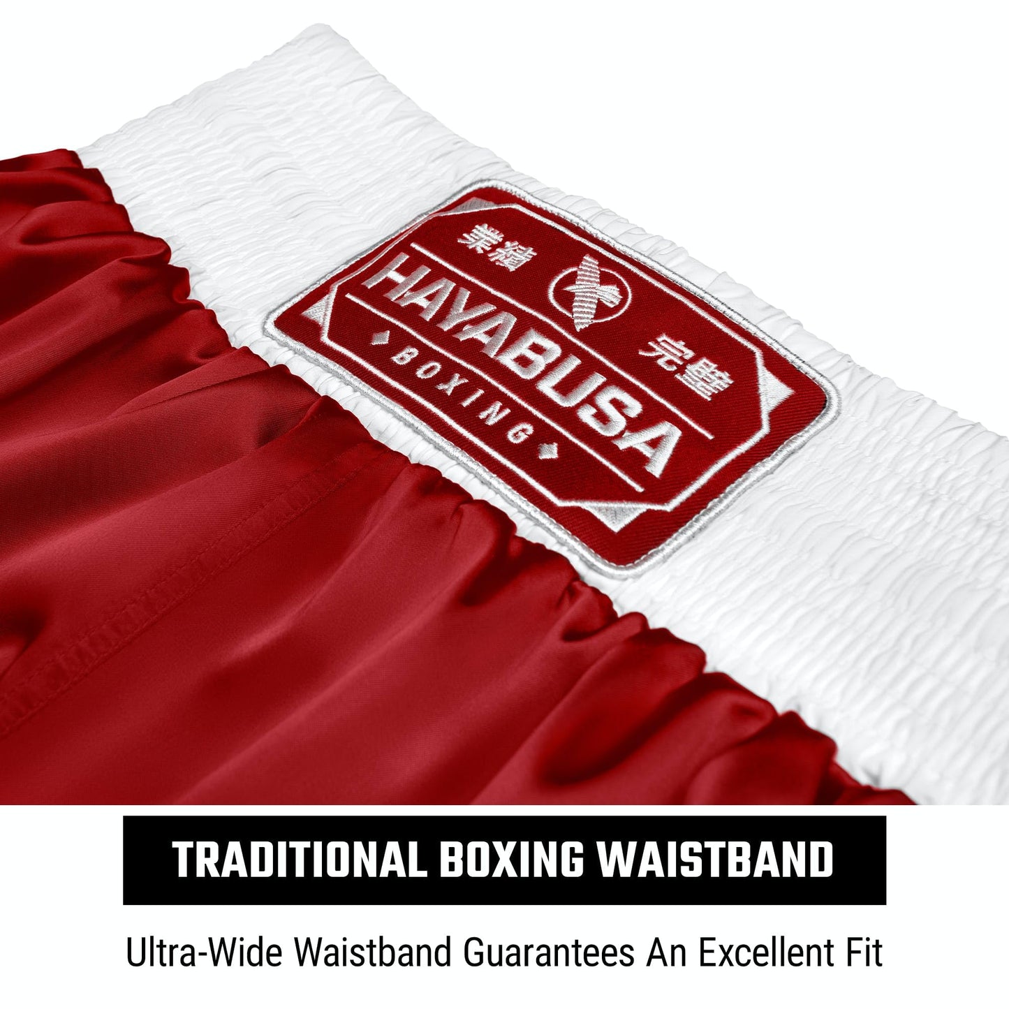 Hayabusa Pro Boxing Shorts - Red