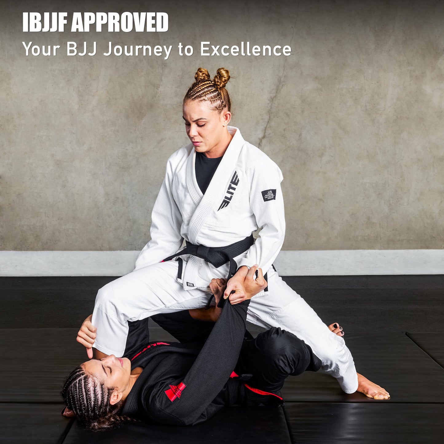 Elite Sports Ultra-Light Women's IBJJF Jiu-Jitsu GI for Women