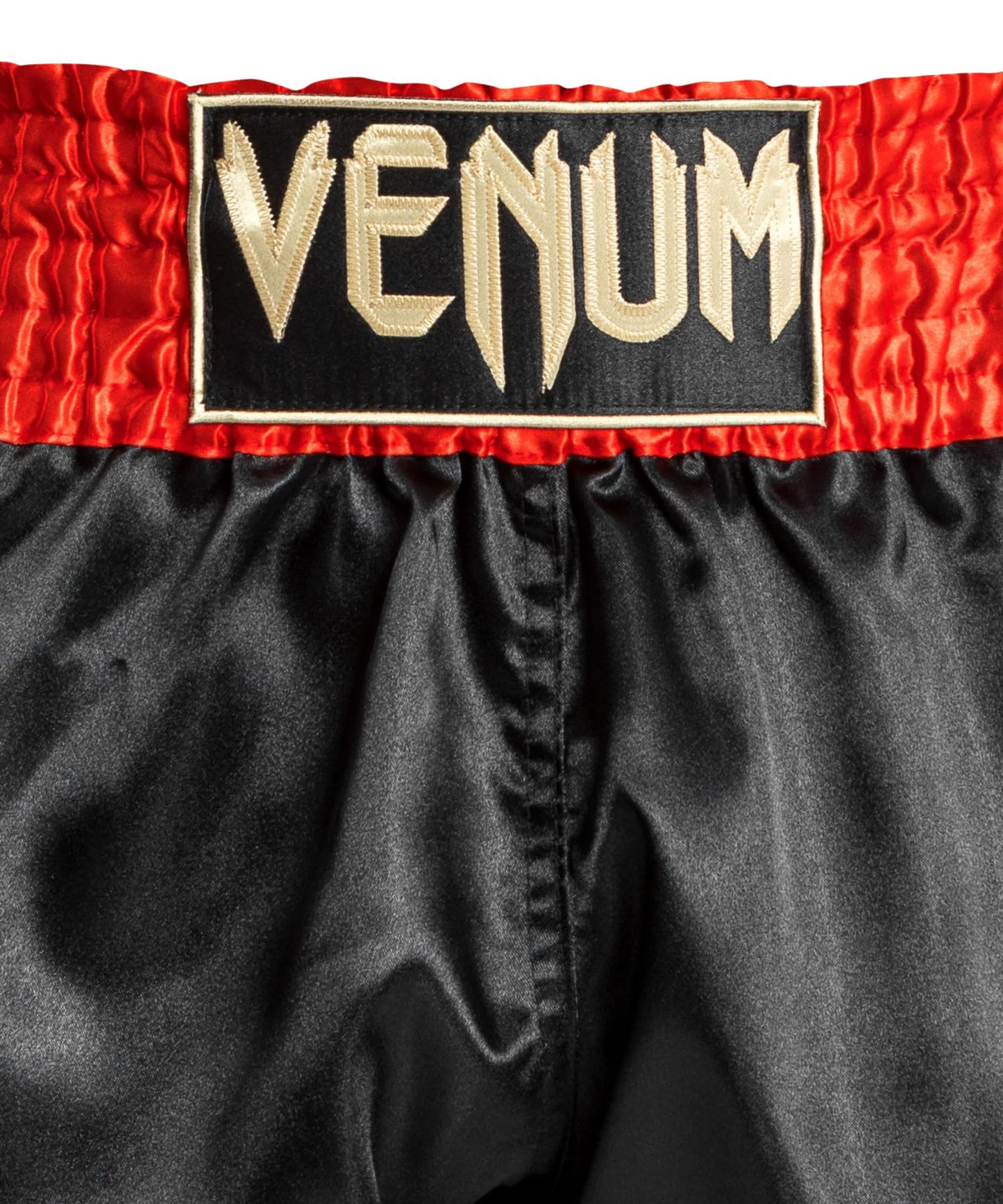 Venum Muay Thai Shorts Classic - Red/Black/Gold