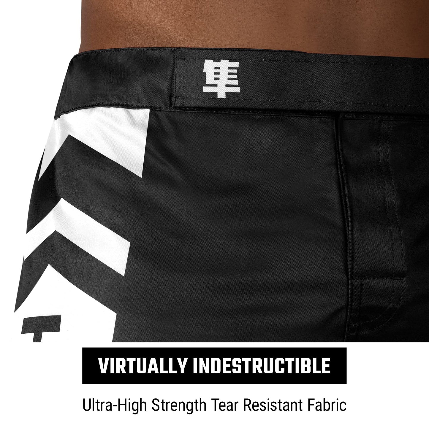 Hayabusa Men's Icon Fight Shorts - Black