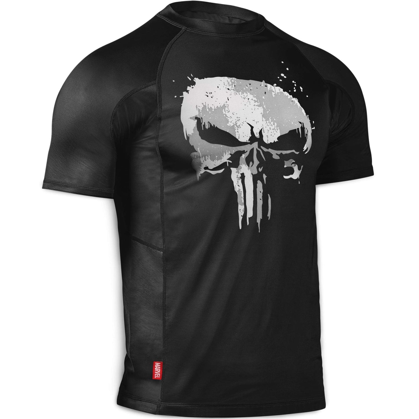 Hayabusa Mens Marvel Hero Short Sleeve Rash Guard - The Punisher