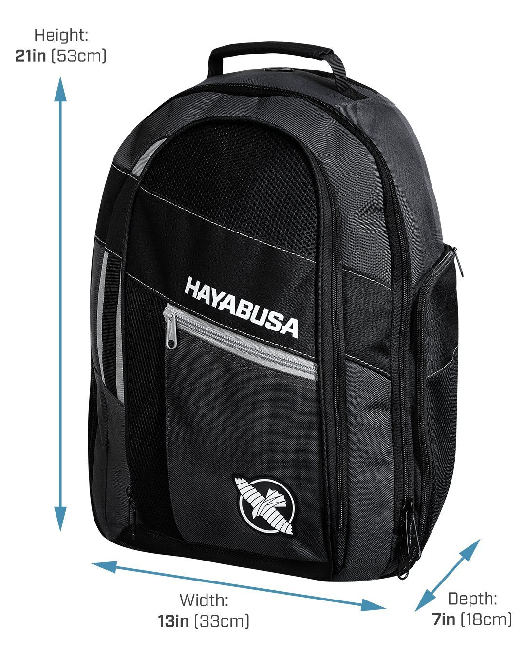 Hayabusa Ryoko Backpack - Black/Grey