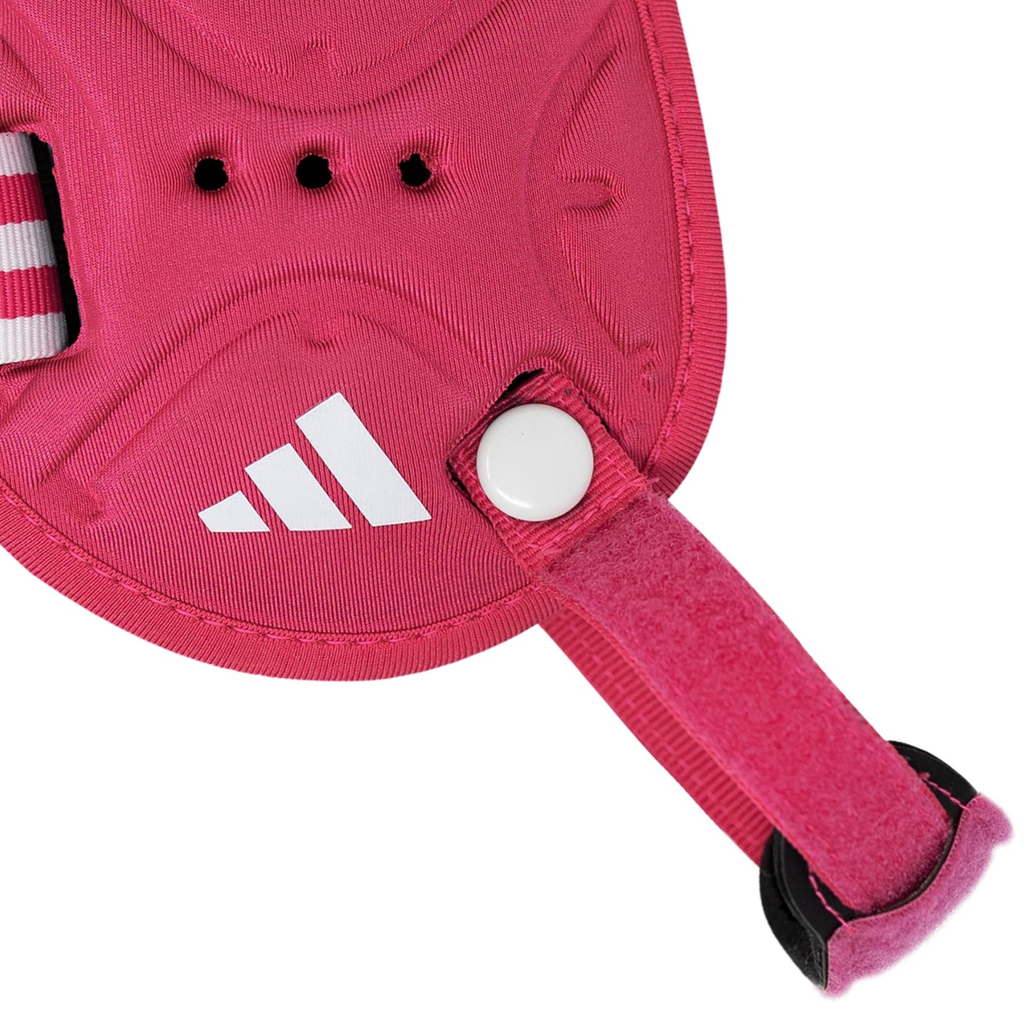 adidas Youth Wizard Wrestling Ear Guard - Pink/White