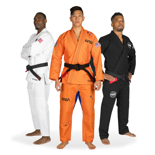 Sanabul NASA Brazilian Jiu Jitsu Gi for Men & Women - Orange/Black