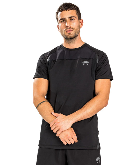 Venum Men's Standard G-Fit Air Dry Tech T-Shirt - Black