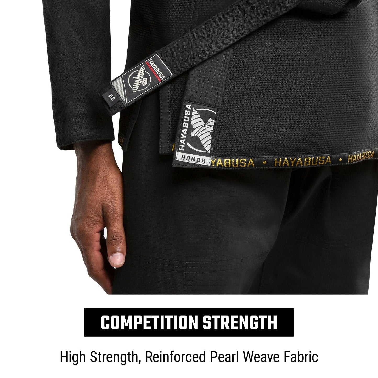 Hayabusa Ascend Lightweight Adult BJJ Gi - Black