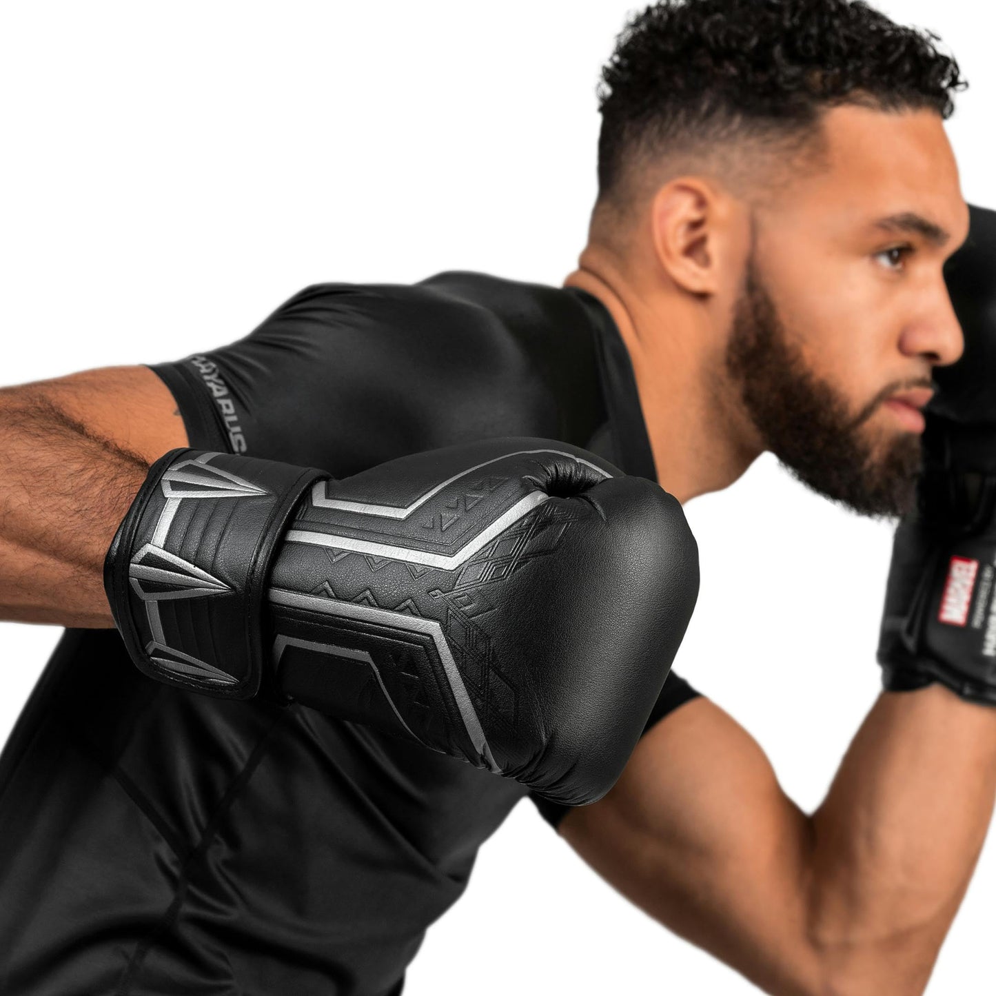 Hayabusa Marvel Hero Elite Boxing Gloves for Men and Women - Black Panther