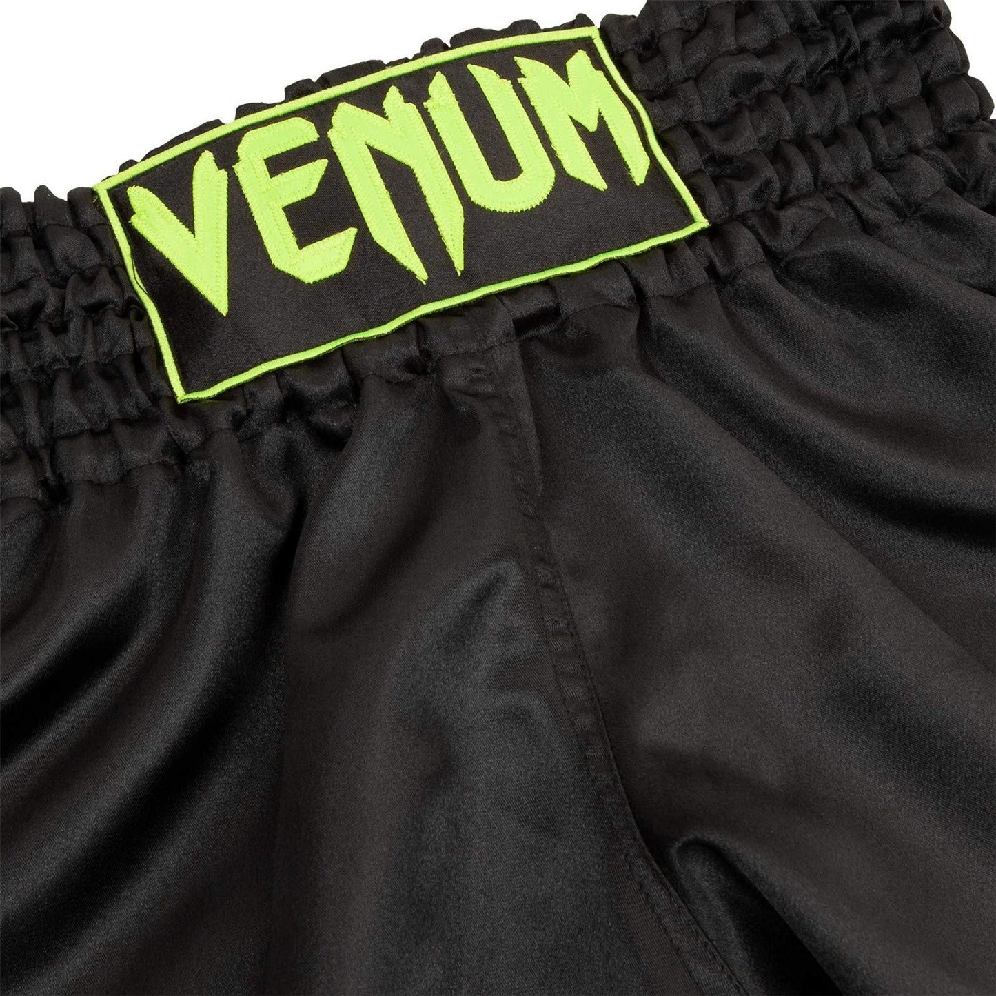 Venum Muay Thai Shorts Classic - Black/Neo Yellow