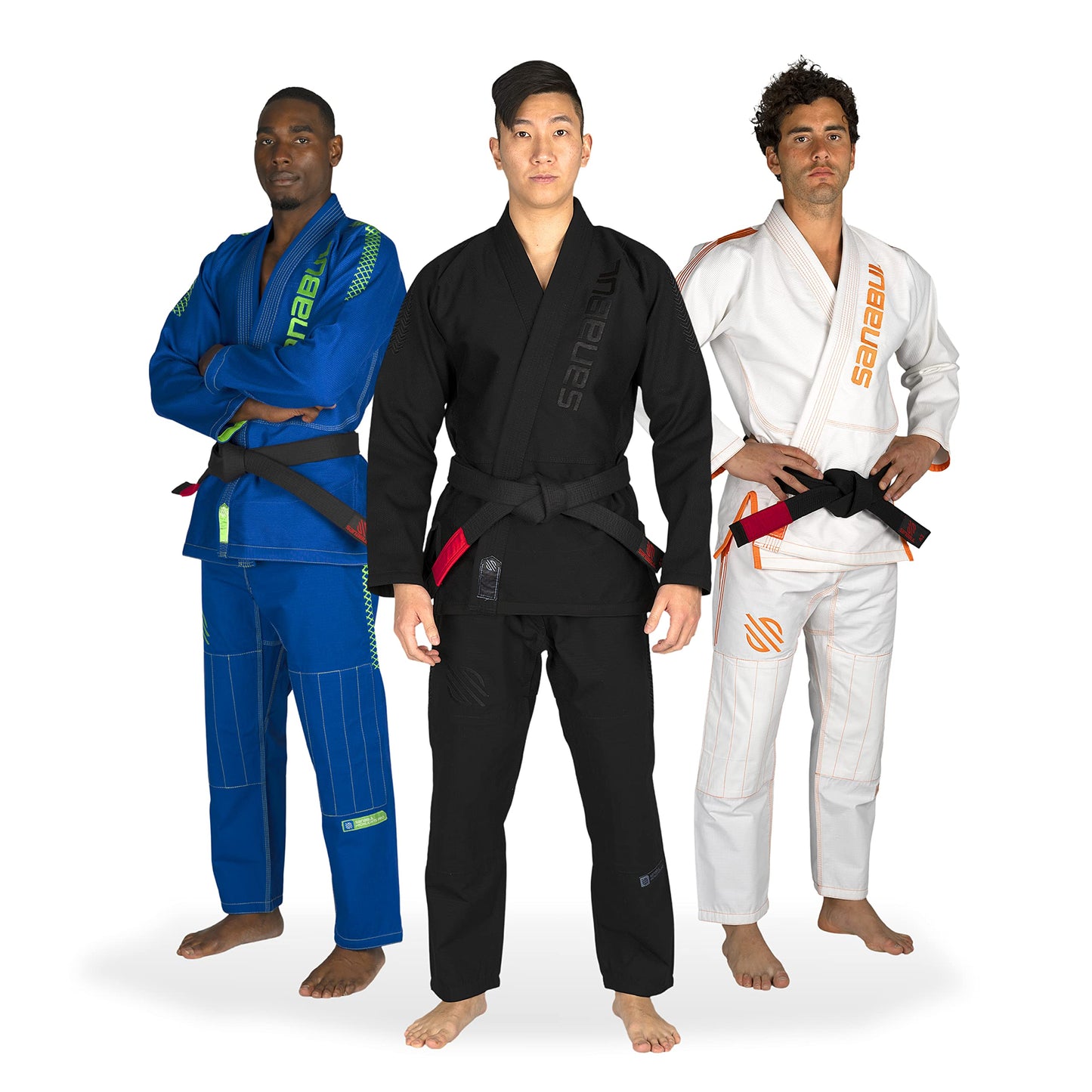 Sanabul Highlights Pro Brazilian Jiu Jitsu Gi - Black