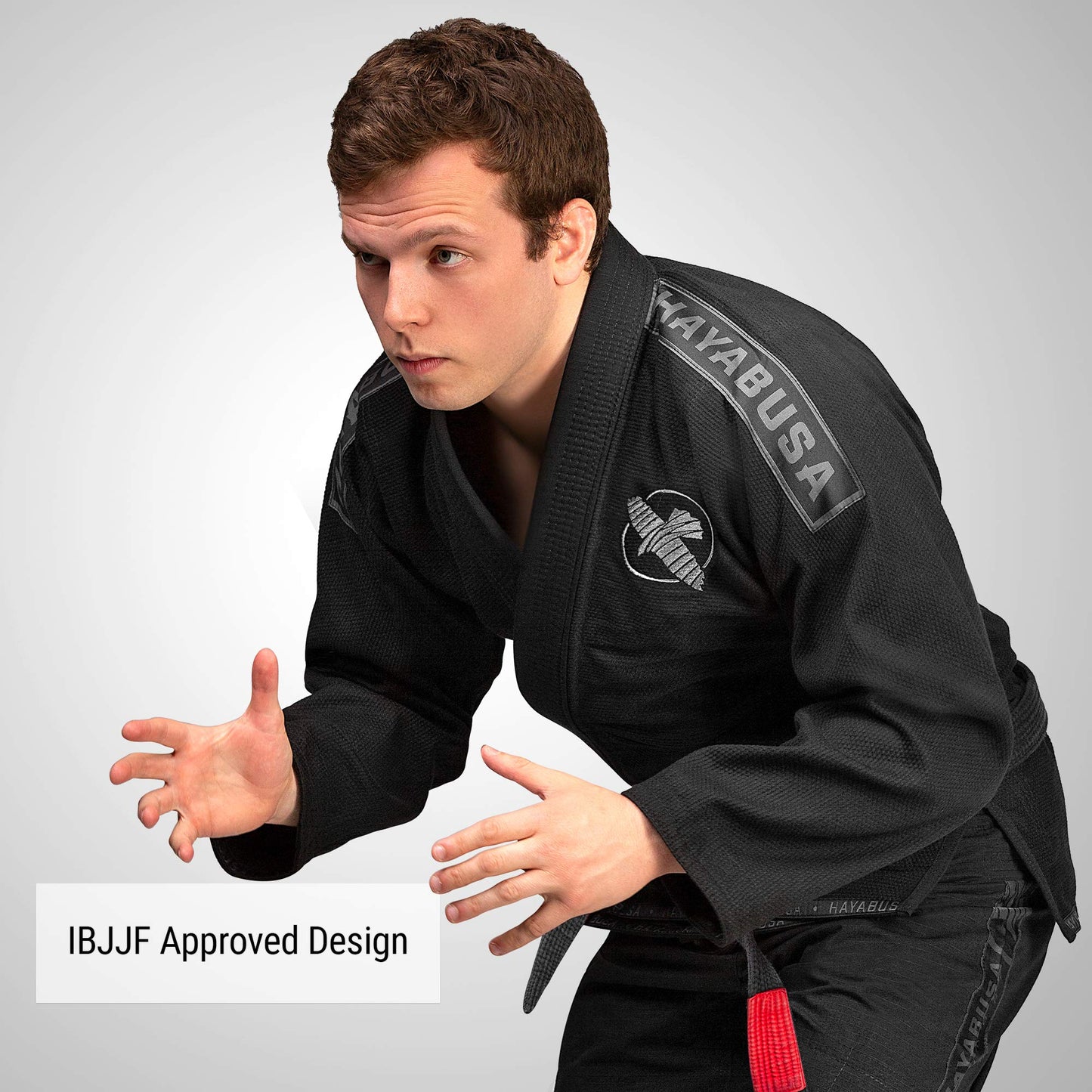 Hayabusa Lightweight Jiu Jitsu Gi - Black