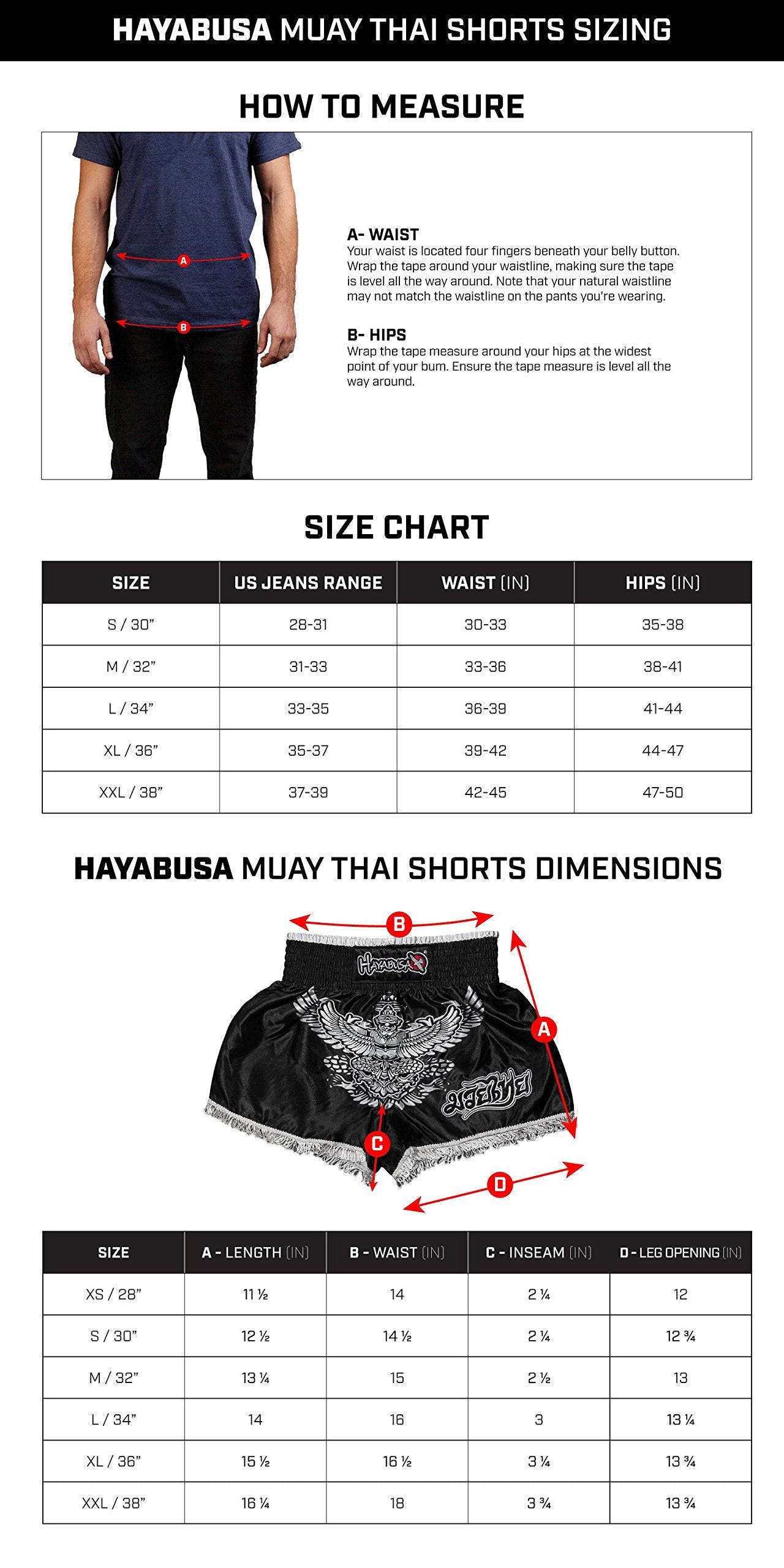 Hayabusa Falcon Muay Thai Shorts - Red