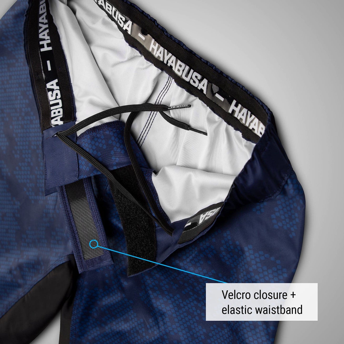 Hayabusa Hexagon BJJ Shorts - Navy