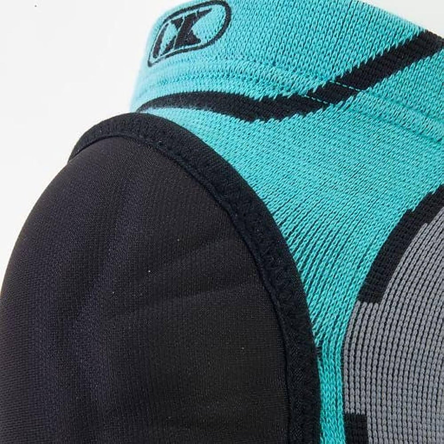 Cliff Keen Women's The Huntress Knee Pad - Teal/Black/Gray