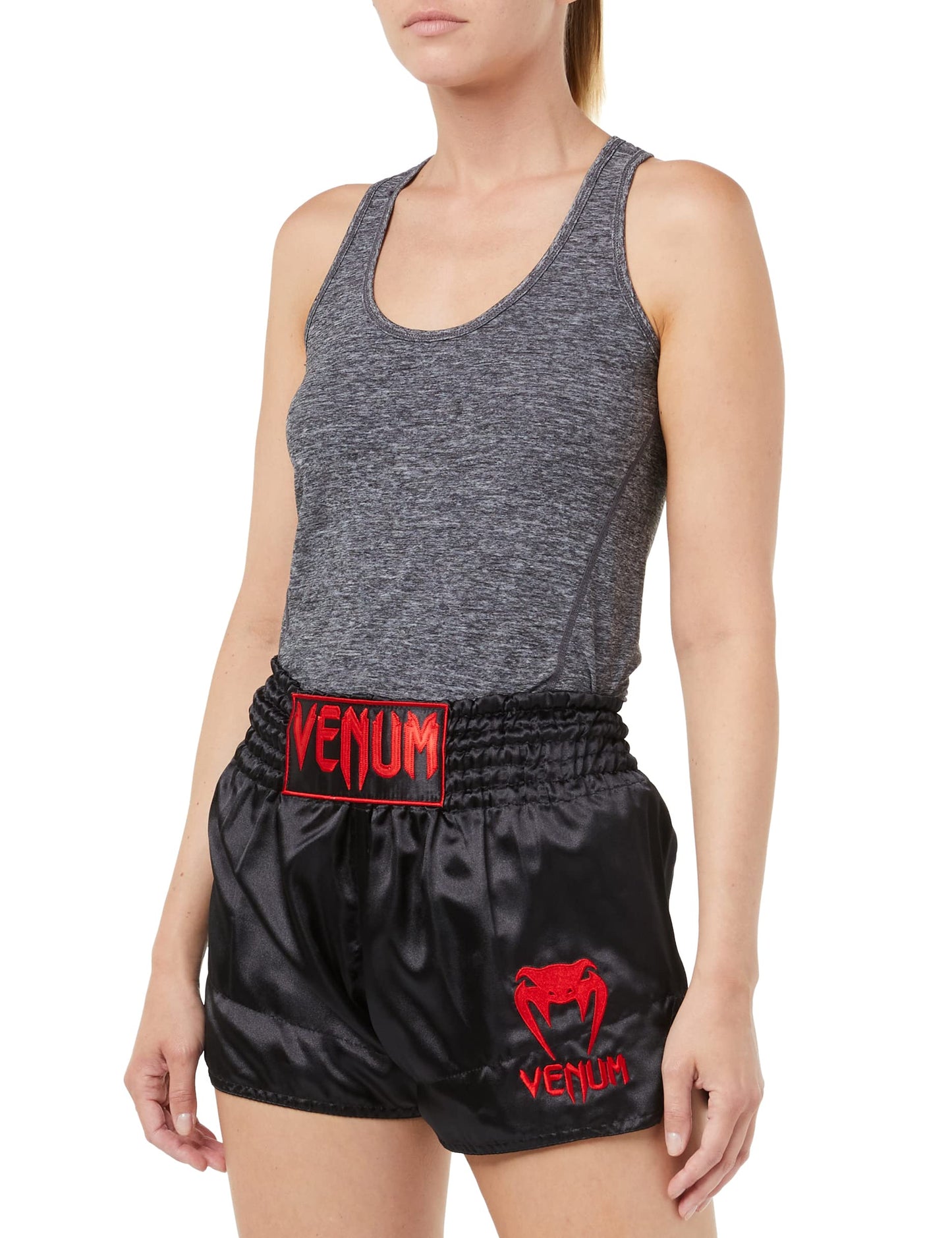 Venum Muay Thai Shorts Classic - Black/Red