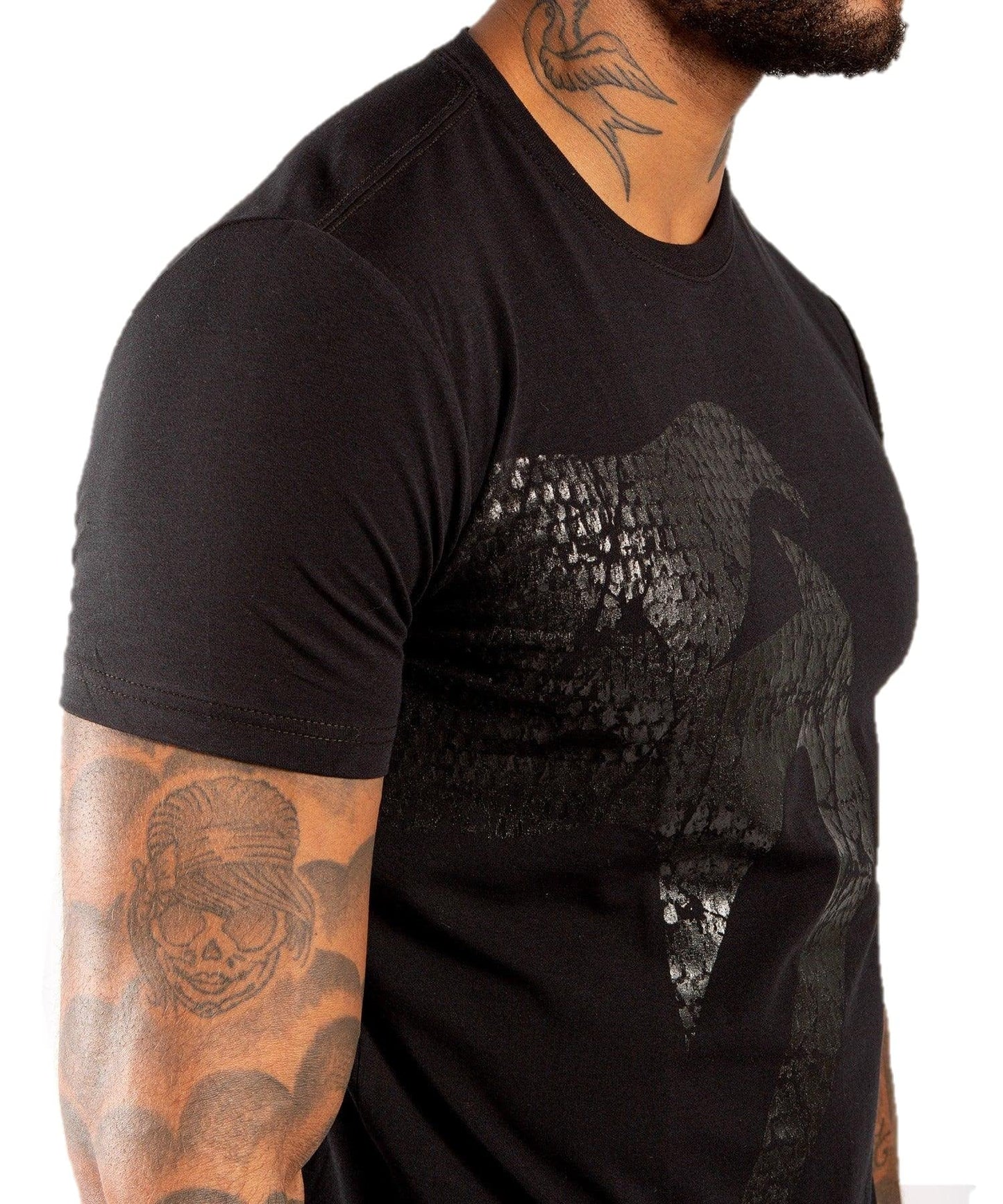 Venum Mens Classic T-Shirt - Black/Black