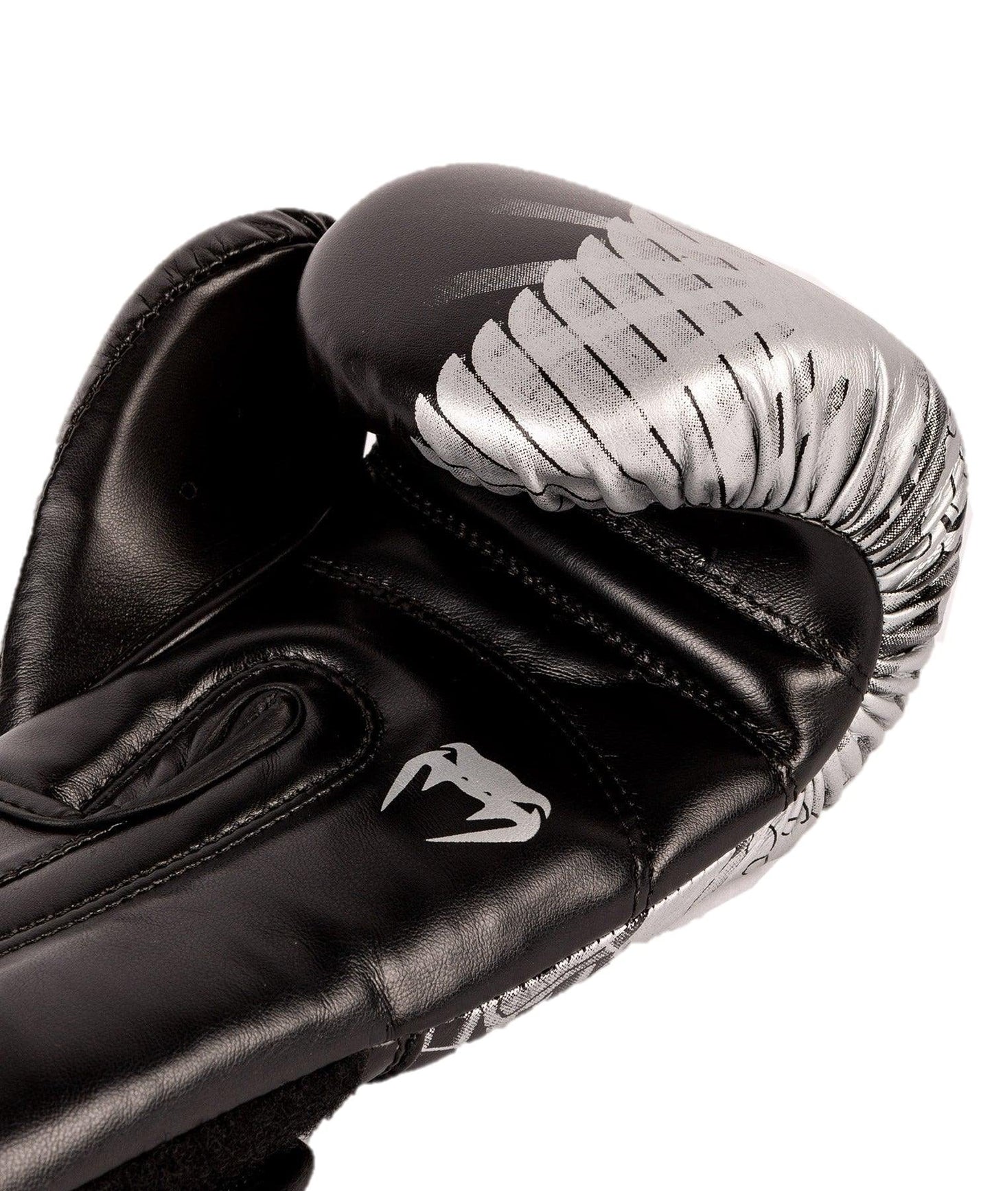 Venum YKZ21 Kids Boxing Gloves - Black/White