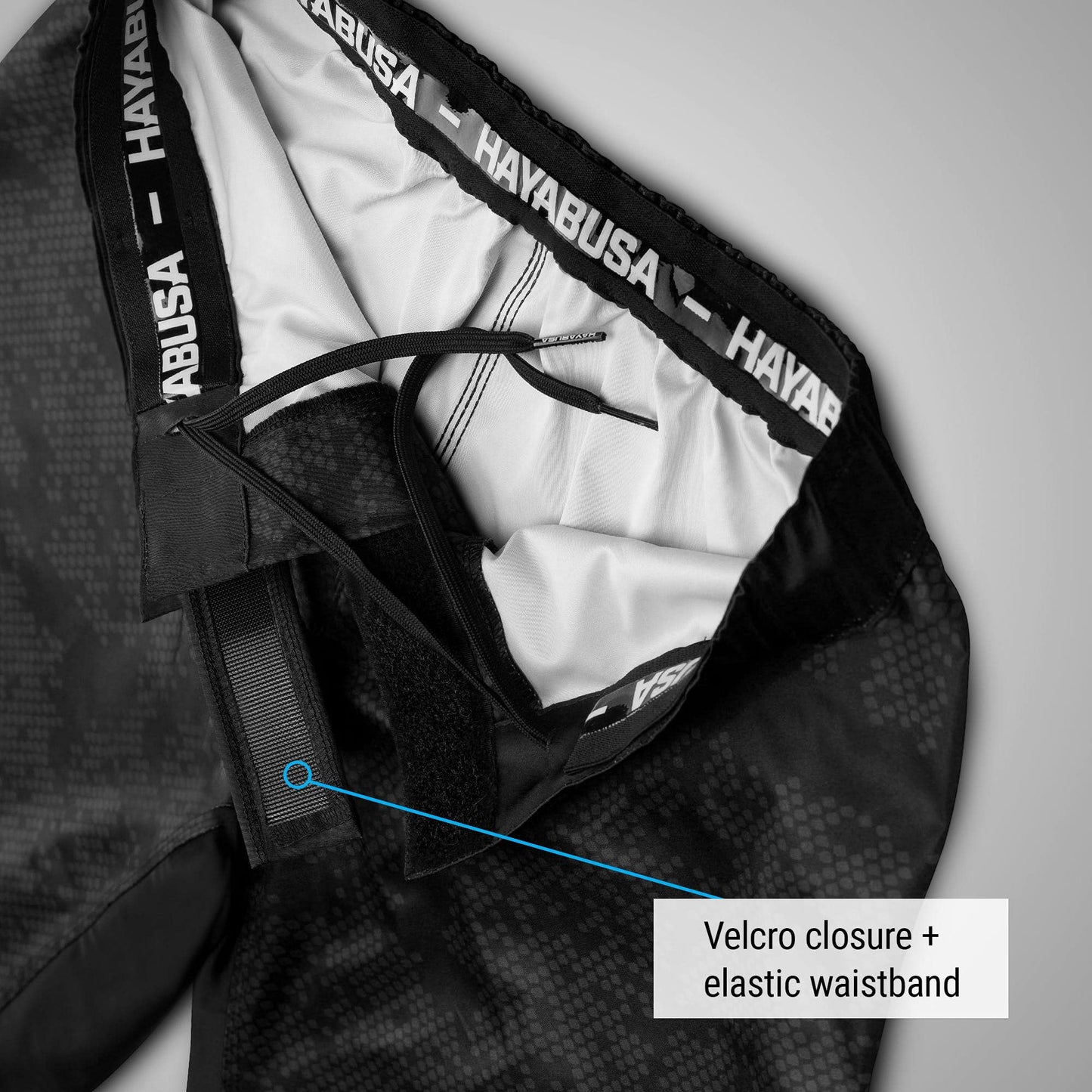 Hayabusa Hexagon BJJ Shorts - Black