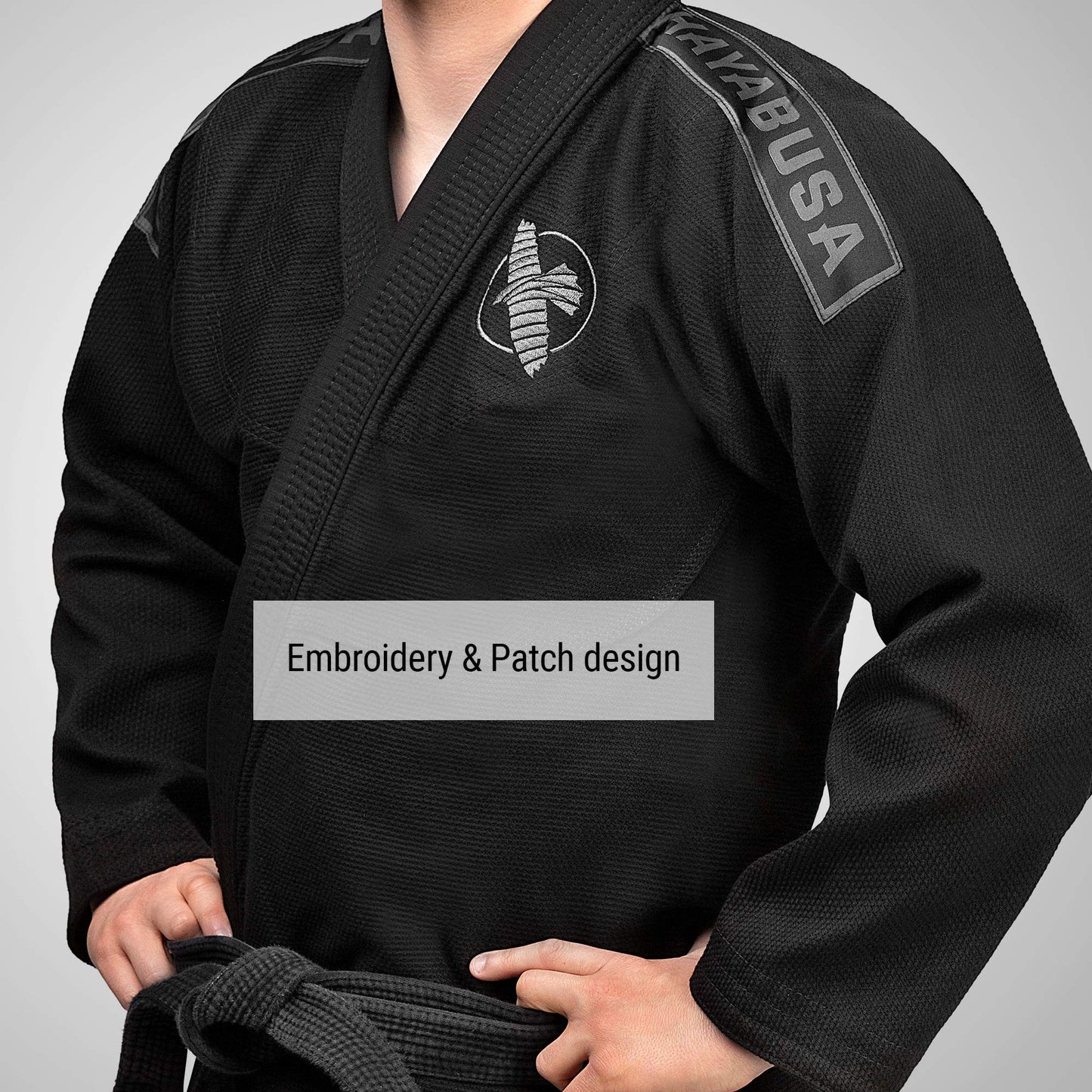 Hayabusa Lightweight Jiu Jitsu Gi - Black