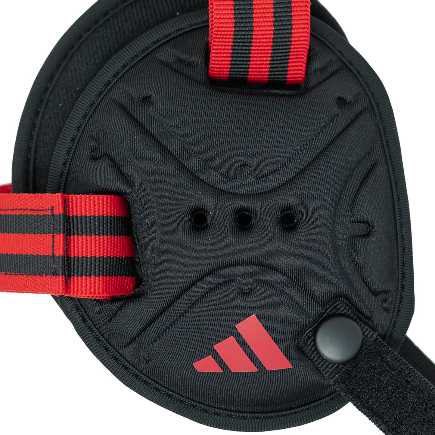 adidas Youth Wizard Wrestling Ear Guard - Black/Red