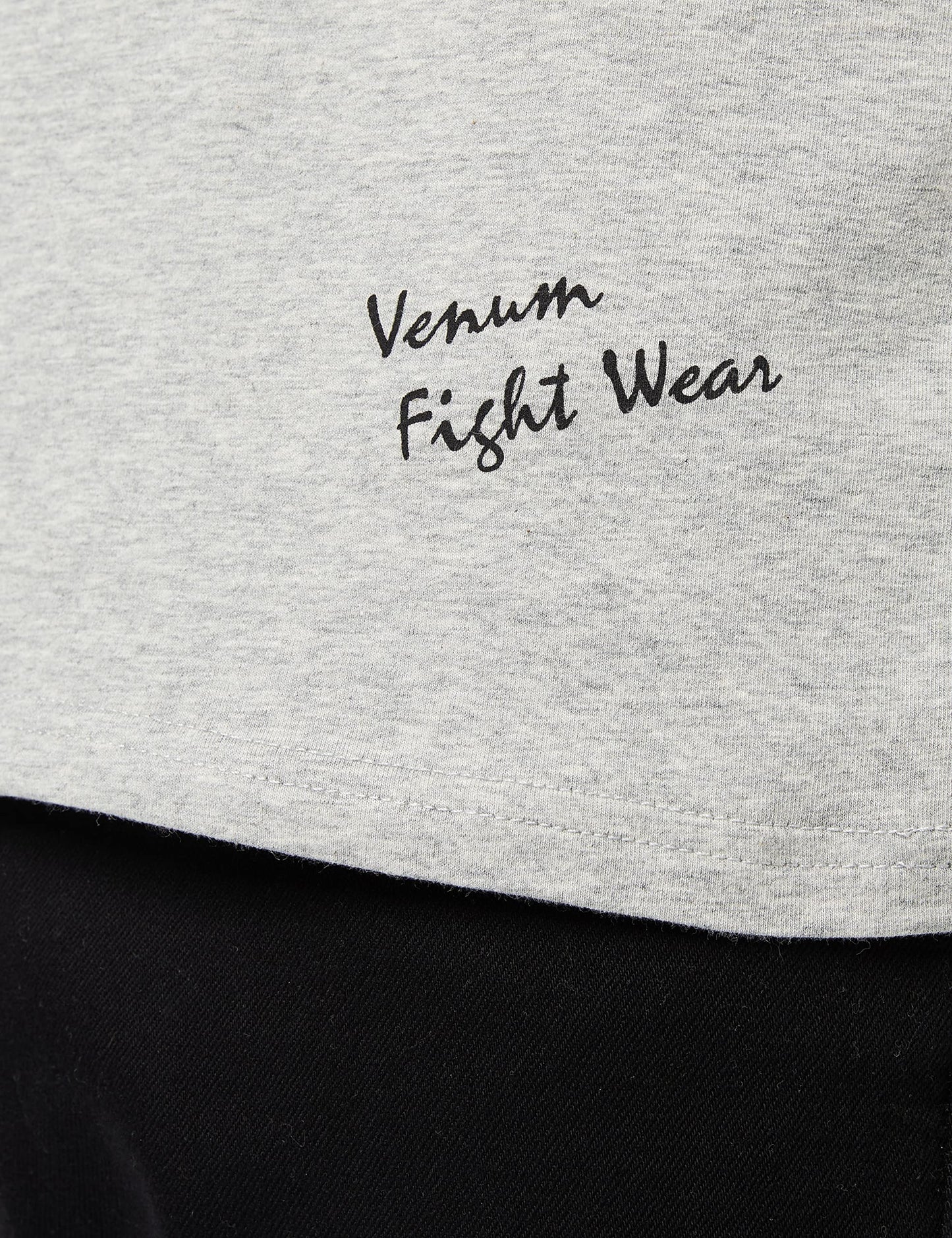 Venum Mens Classic T-Shirt - Grey/Black