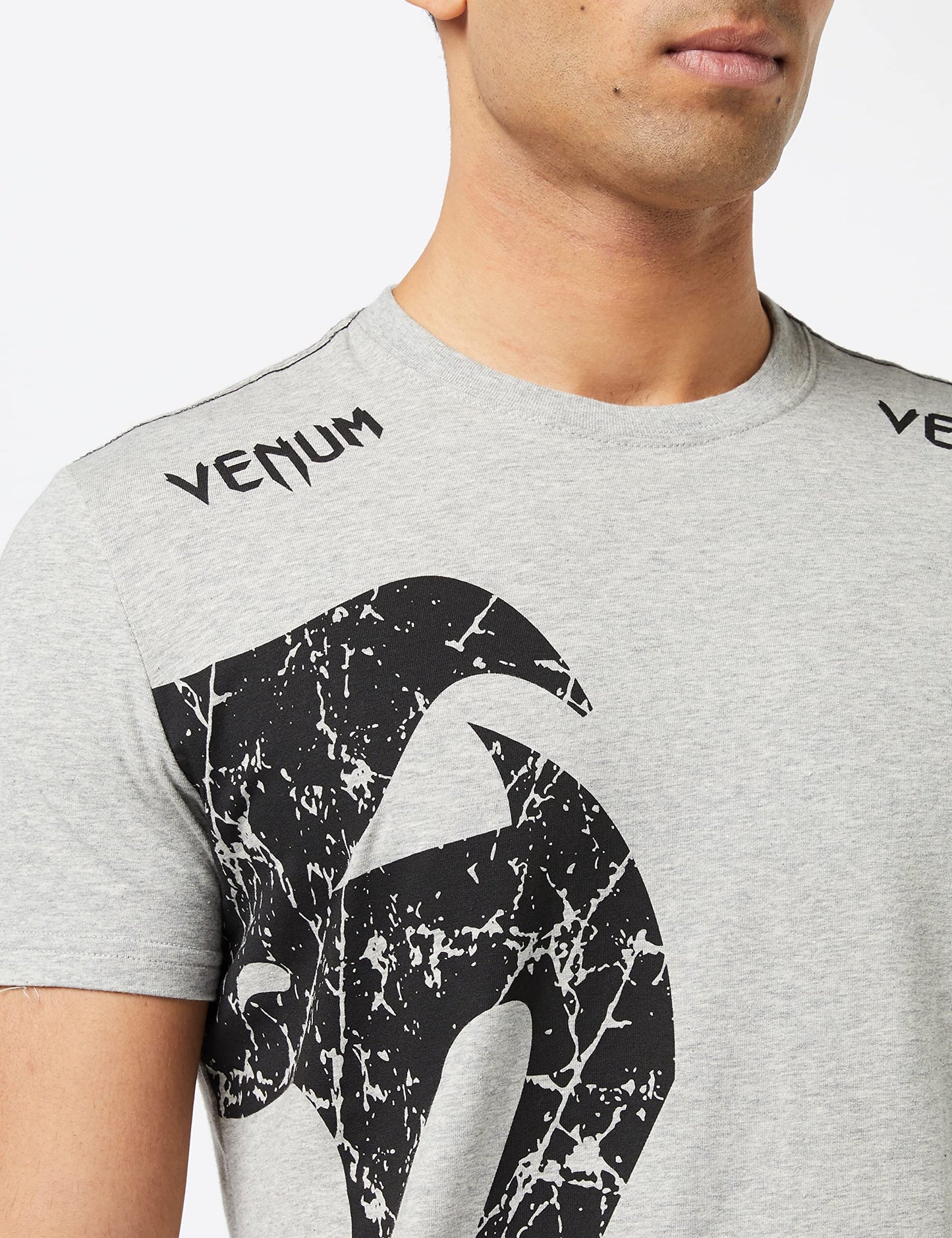 Venum Mens Classic T-Shirt - Grey/Black