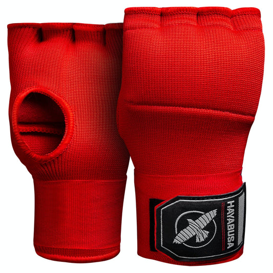 Hayabusa Quick Gel Boxing Hand Wrap Gloves - Red