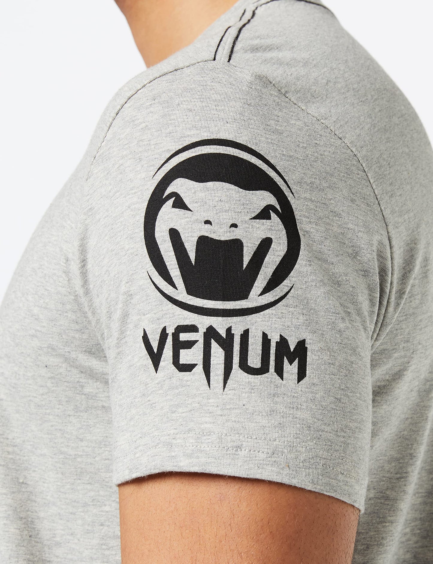 Venum Mens Classic T-Shirt - Grey/Black