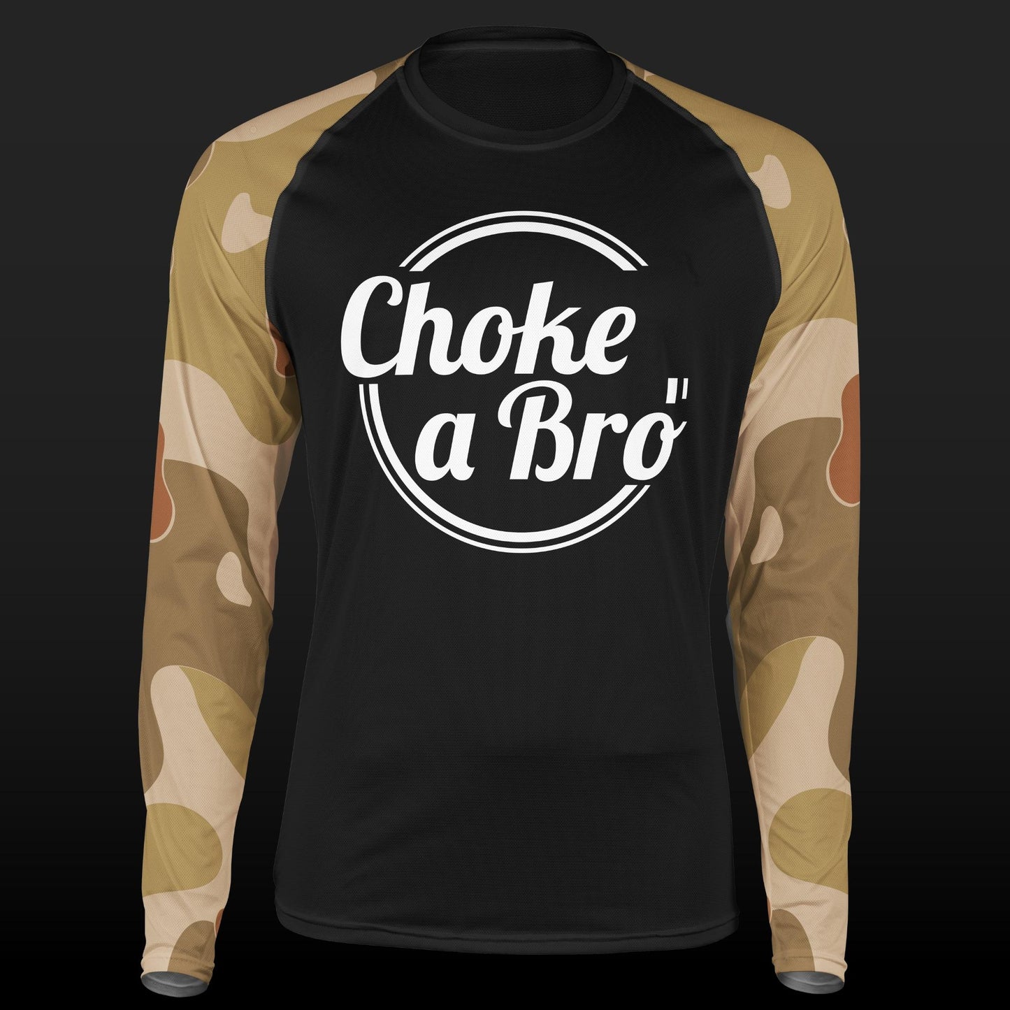 Brogo Long Sleeve Rashguard - Brown Camo