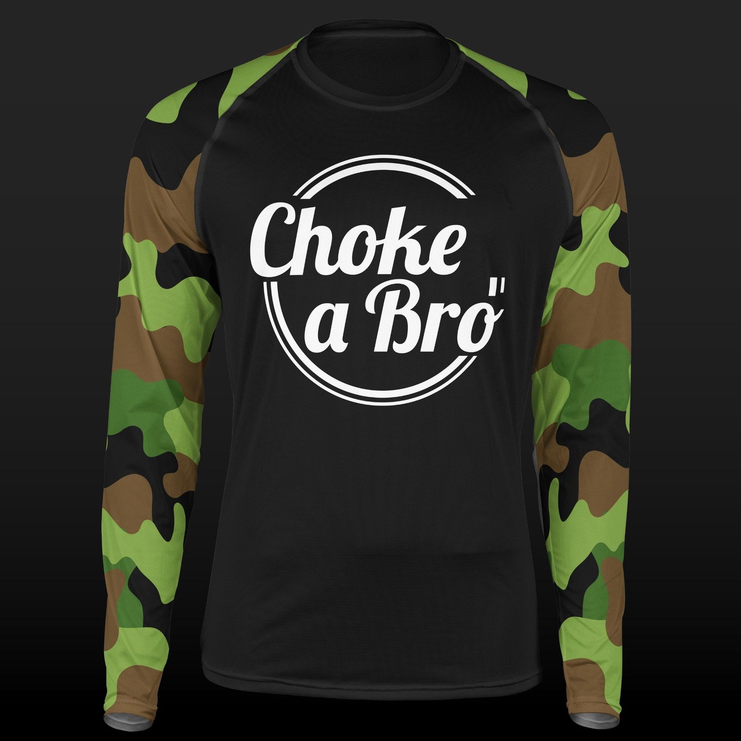 Brogo Long Sleeve Rashguard - Green Camo