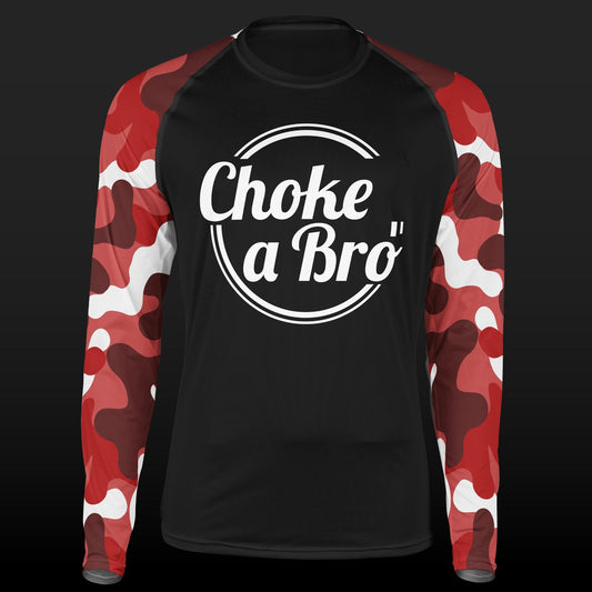 Brogo Long Sleeve Rashguard - Red Camo